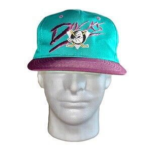 Vintage 90’s Anaheim Mighty Ducks SnapBack Hat NWT